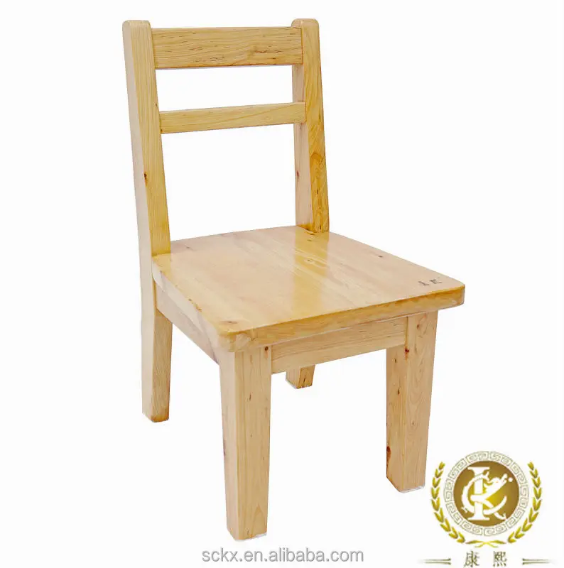 simple wooden high chair