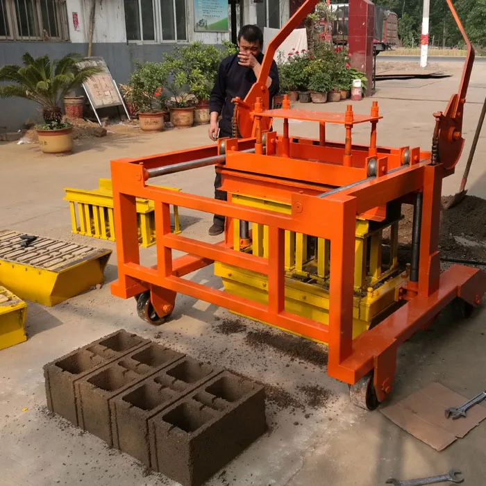 Qmy4-30 Concrete Block Machines Bricklaying Machine Brickmaking ...