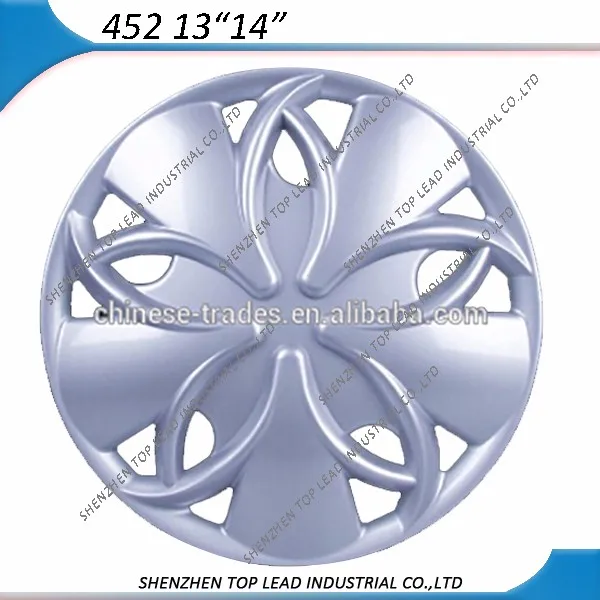 Silver Rim Cover Plastic Alloy Wheel Rim Covers Painting Wheel Caps For Universal Car Using 15
