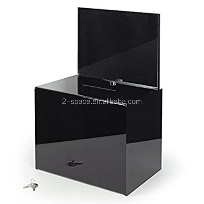 Elevador De Pantalla De Acrílico Negro 6.75" X 6.75" X 2" - Para Mostrador O Carrito De Venta