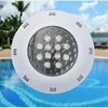 wireless remote control RGB 12W D245mm IP68 low voltage 12V high power Epistar led underwater swimming pool wall light
