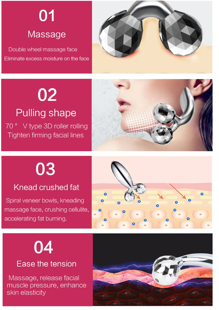 nuga best korea rolling calf body rub massage Face Lifting Homemade Beauty equipment