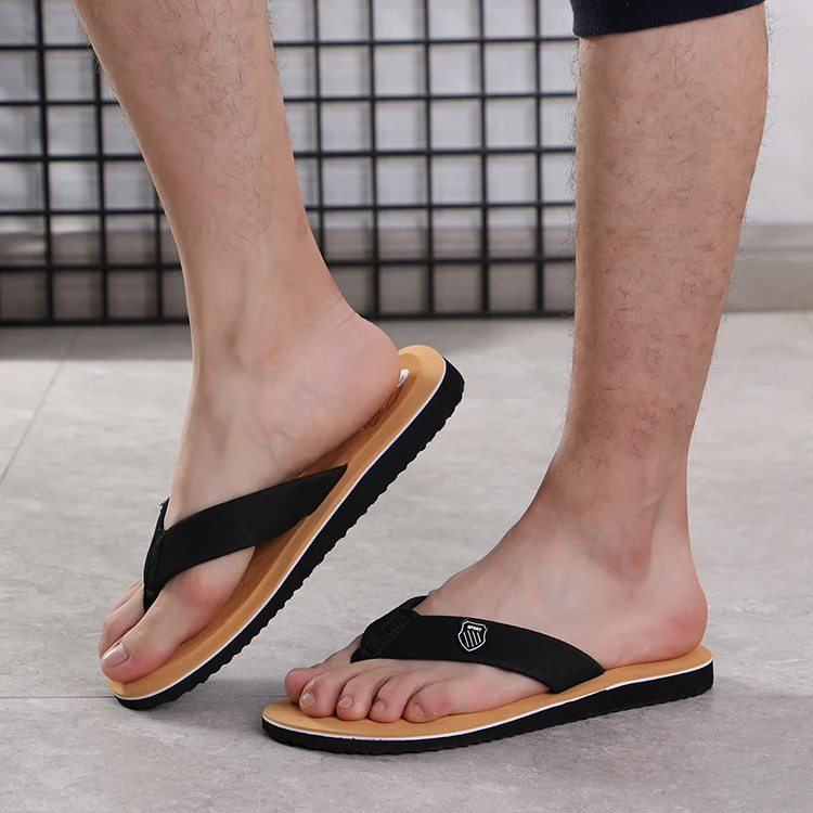
Customized Logo And Size Comfortable Beach Slippers Cheap Wholesale Eva Flip Flops for men 
