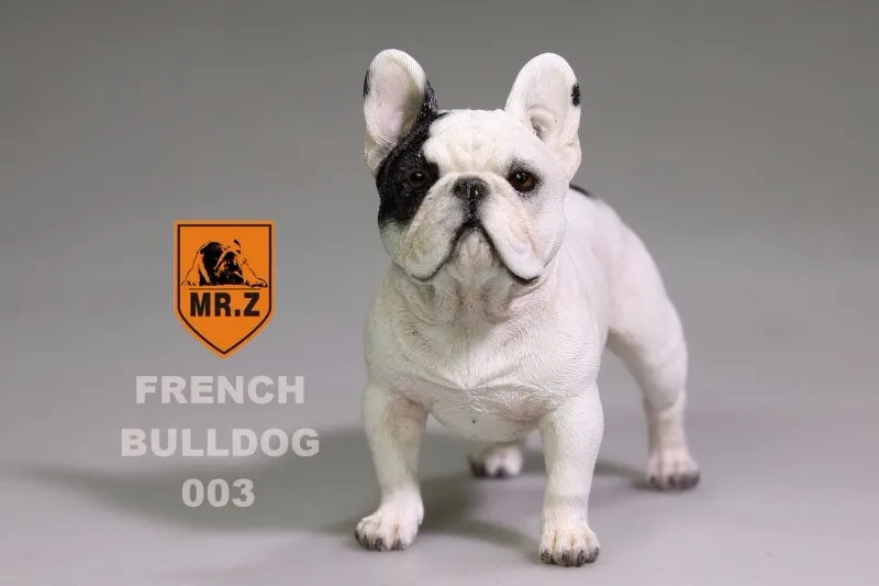 Mr.Z Animal Statue 1/6 French Bulldog White/khaki/black 5 color Model Toys Hobbies Action Figure <font><b>Accessories</b></font> Collections Mr.Z Animal Statue 1/6 French Bulldog White/khaki/black 5 color Model Toys Hobbies Action Figure <font><b>Accessories</b></font> Collections