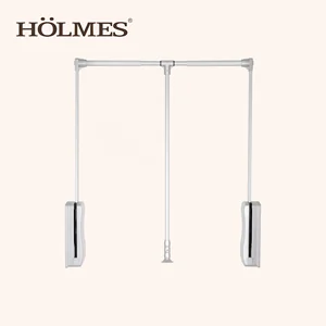 Image of Hot Sale Lift Pull Down Wardrabe Clothes Rack for Coat storage