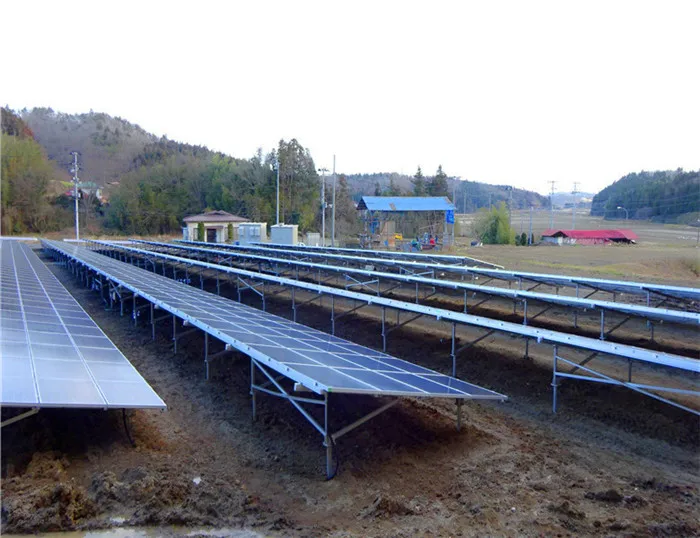 industrial solar photovoltaic structure project