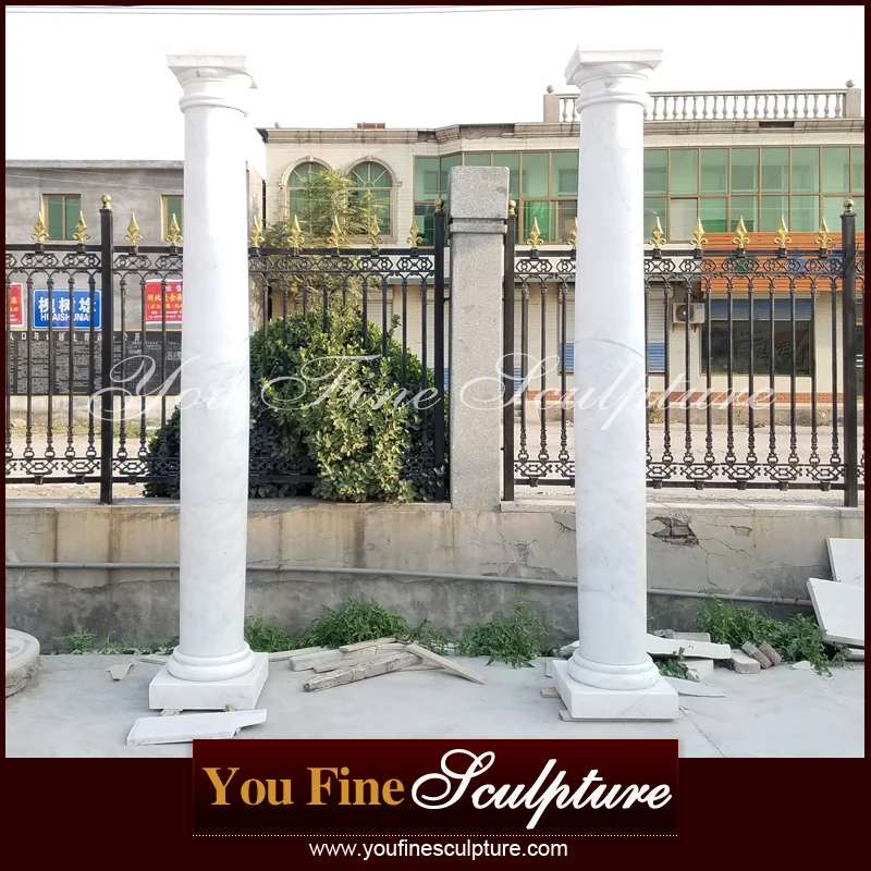 
Hand Carved Classic Tuscan Marble Column 
