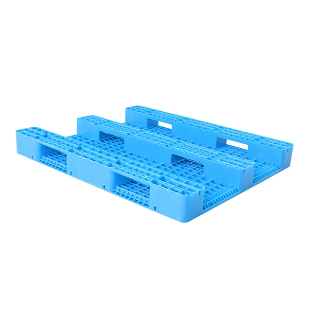 
HDPE steel reinforced 4 way warehouse food grade heavy duty racking plastic pallet 