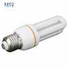 Straight 2u shape lamp E27 18w 2u cfl bulb