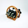 Unique Barrel Bamboo Wine Rack