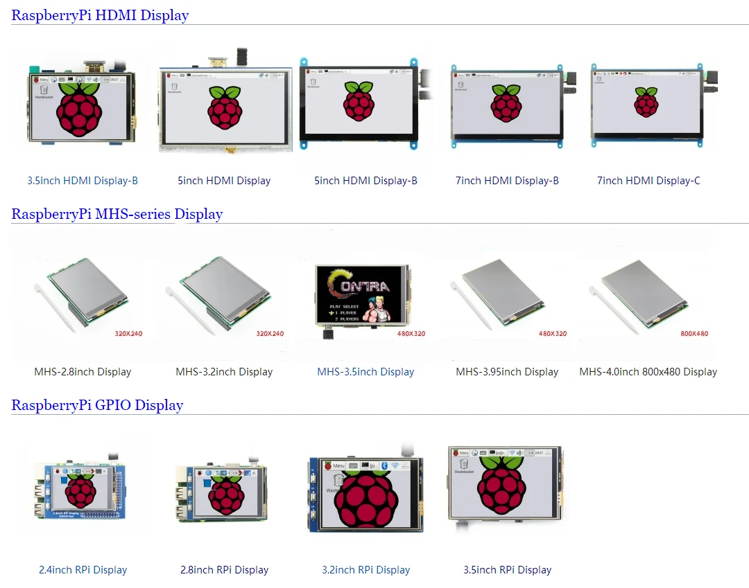 Raspberry Pi 3 Lcd Module 3.5インチ320*480 Tft Touch Screen 3.5 