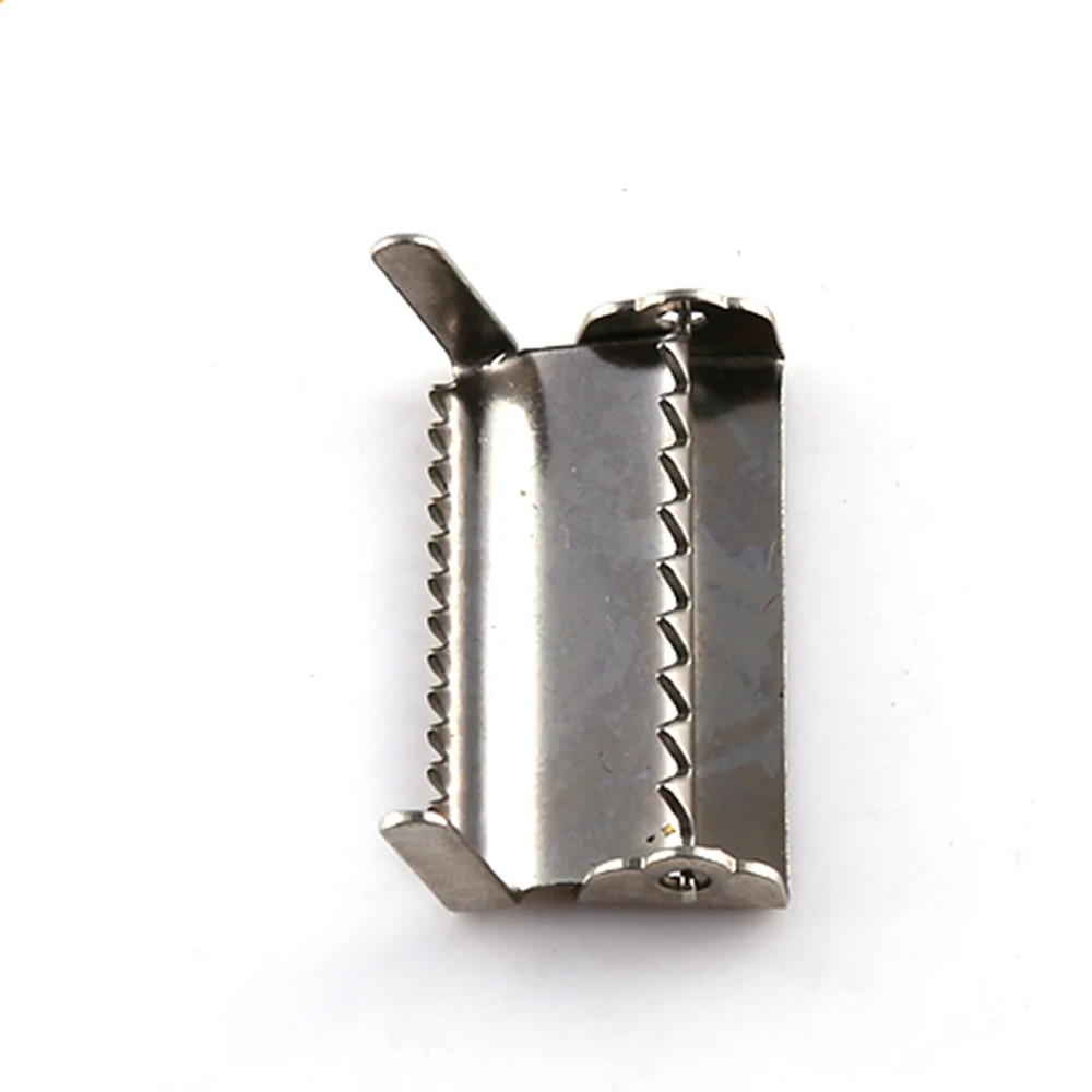 Leg Ratchet Hardware 1 Inch 25mm Nickle Suspender Buckle Belt Adjuster