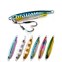 

TOMA Slow Fall Luminous Metal Jig Lead Fish Micro Shore Jigging 20g 40g Spoon Lure Fishing