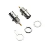 Straight Female Solder Type Cable BNC Connector CCTV