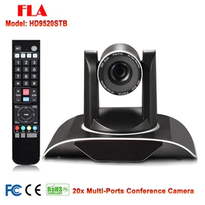 2MP 1080p50/60 20x Zoom HD IP 3GSDI DVI Video Conference PTZ Camera