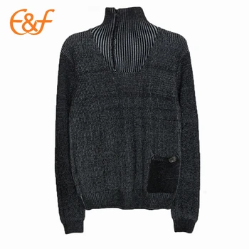 turtleneck with zipper men's