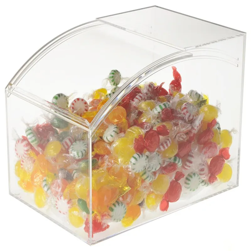 Slideable Clear Acrylic Bulk Candy Bin Storage 7*10*8 Inches Buy