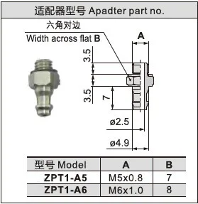 High Quality SMC type Vertical Vacuum Entry Without Buffer Vacuum Pad ZPT06BN-A5/A6 or ZPT06BS-A5/A6