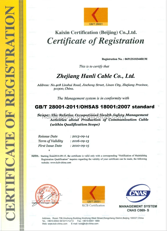 Intermediate certificate