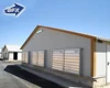 ISO steel frame prefabricated poultry house building with water feeding venting system
