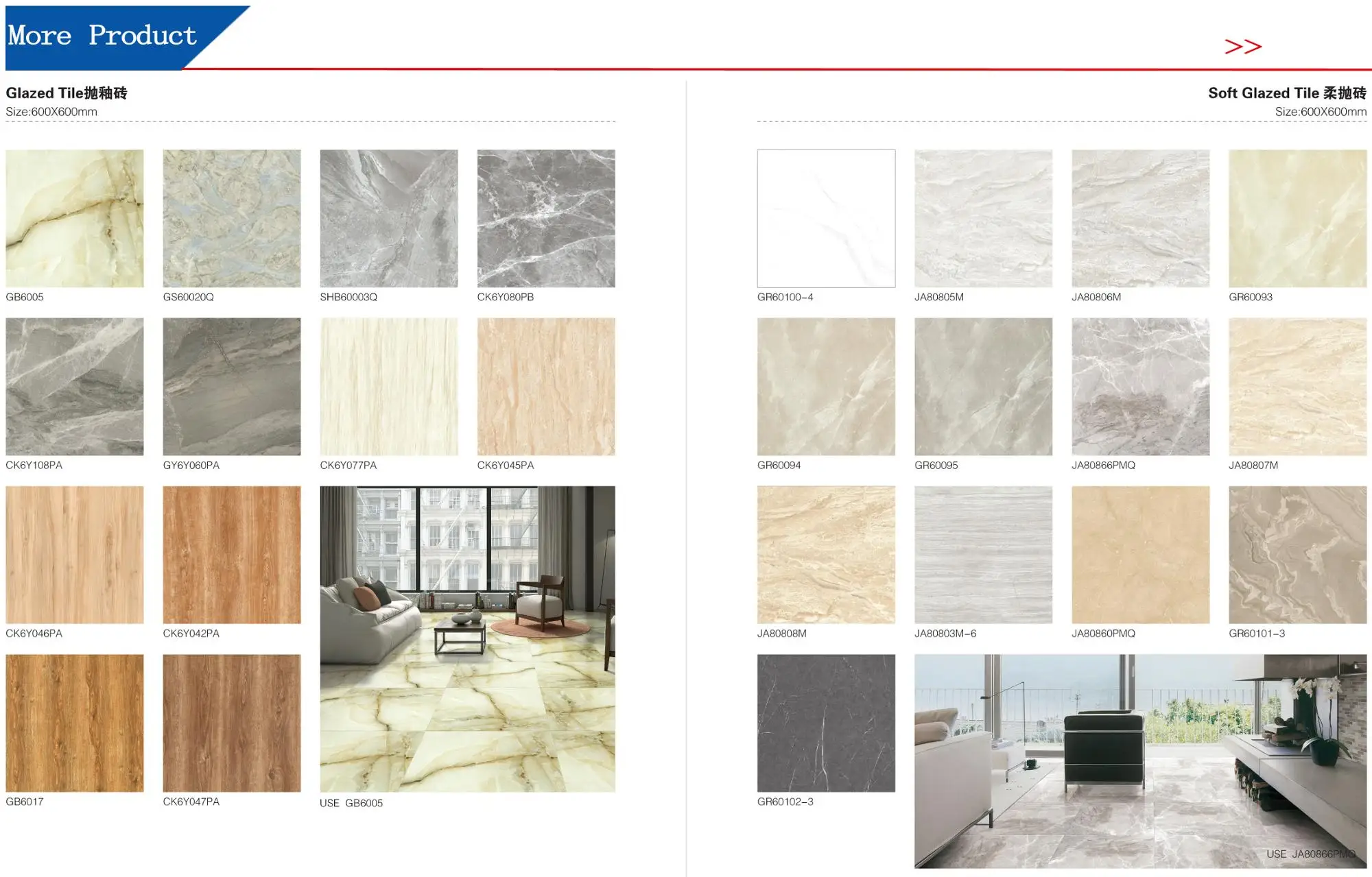 60x60cm Modern  Porcelanato Polished Homogenous Floor Tiles Prices in Ghana