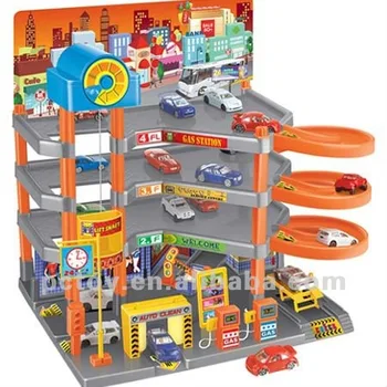 children's play car garage