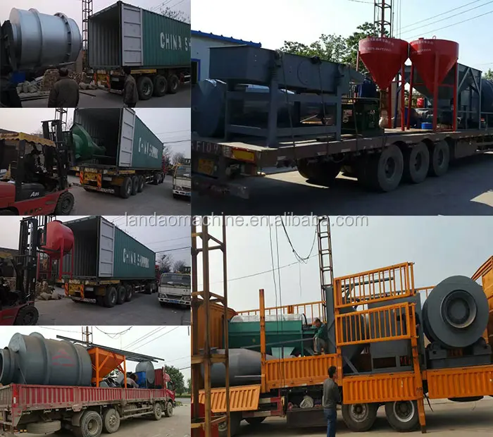 Low Price Small Triple Drum Garnet Sand Rotary Dryer Machine Drying Equipment For South Africa