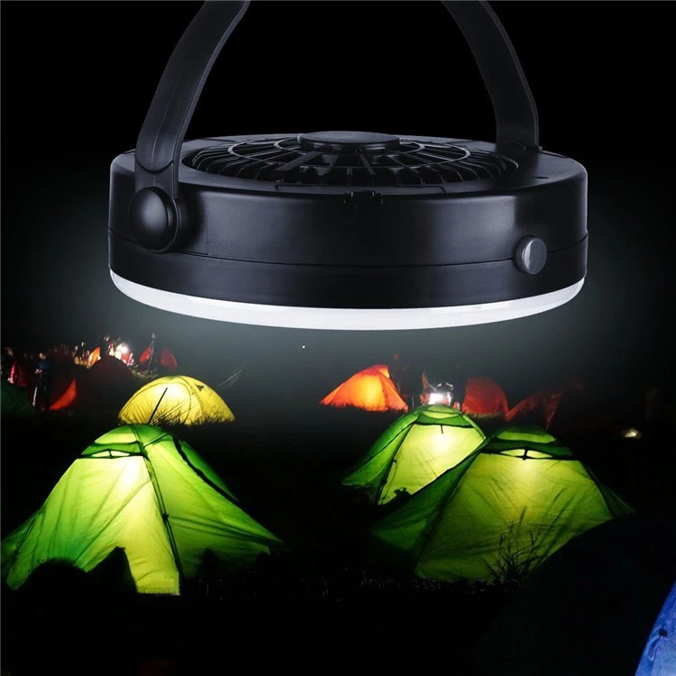 Battery Operated Mini Ceiling Fan withe Light Electric Fan