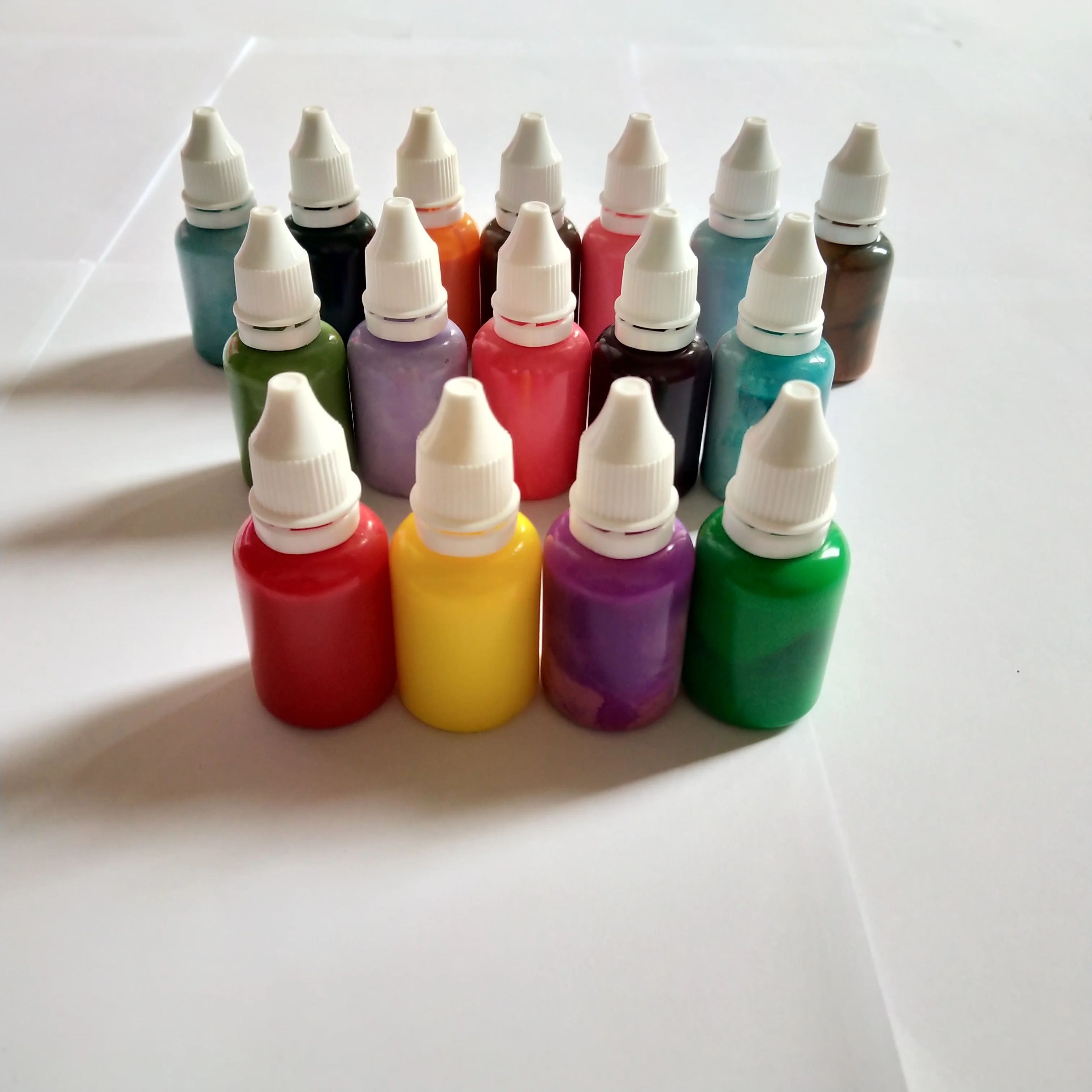 Non-toxic 20ml Dye Refill Ink Stamp Pad Ink For Office Use Bottle