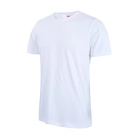 

Factory direct selling in stock 120g polyester blank advertising white t shirts men's t-shirt unisex t shirt