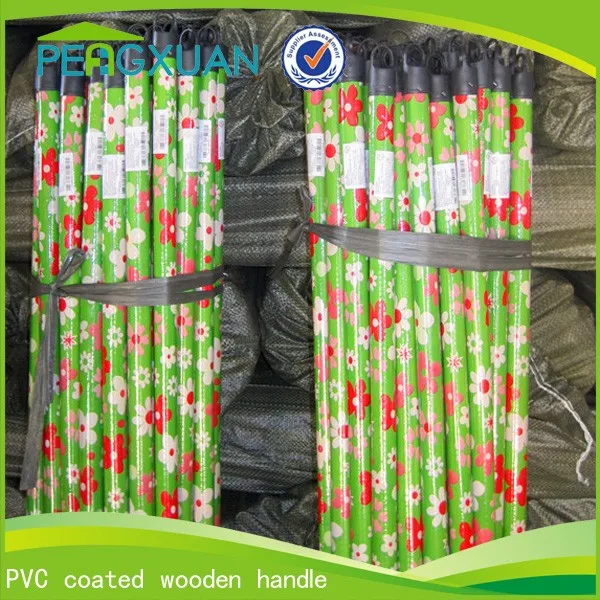 pvc wooden broomstick