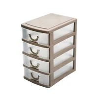 

3 layer small desktop storage custom plastic drawers from SHUNXING