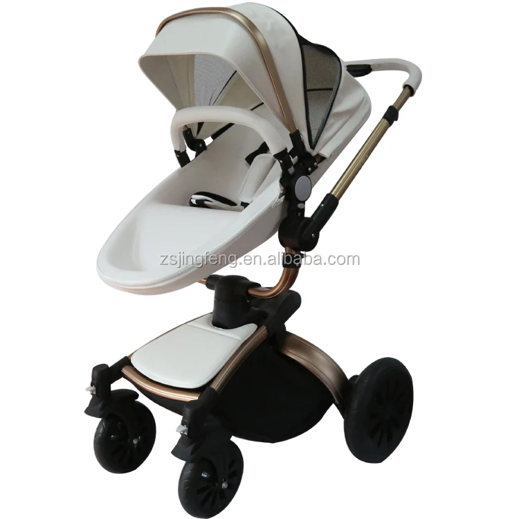 egg pram leather