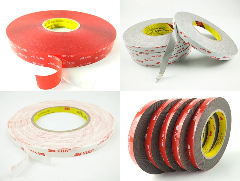3M VHB clear polyester liner double sided adhesive tape of 4951 3m double sided adhesive tape for gopro