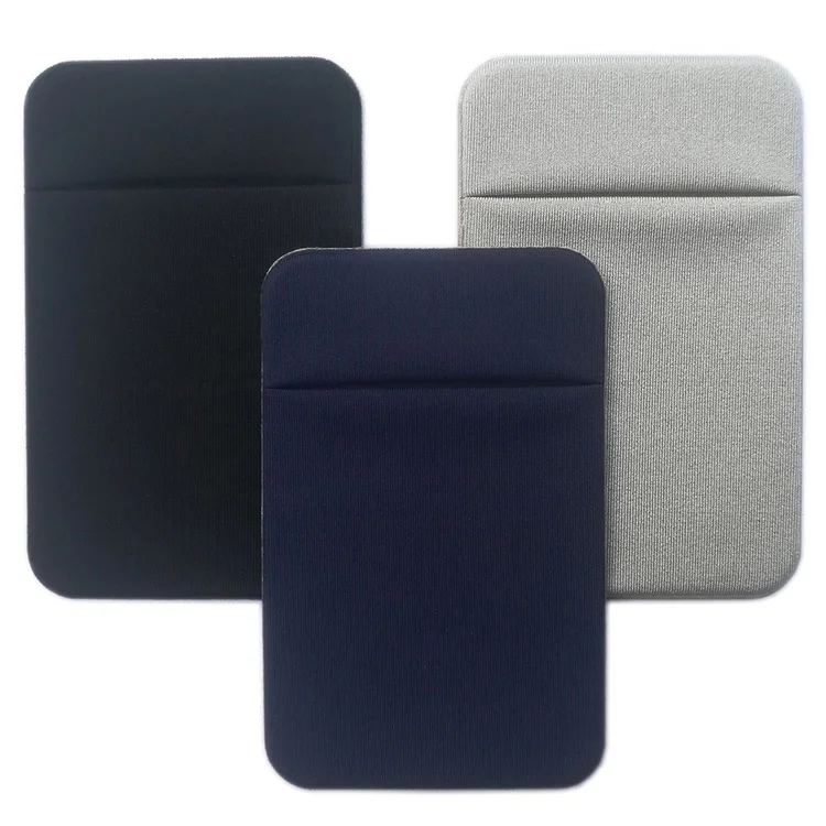 

Lycra Mobile Pocket Phone Card Holders, Can be any pantone color matched