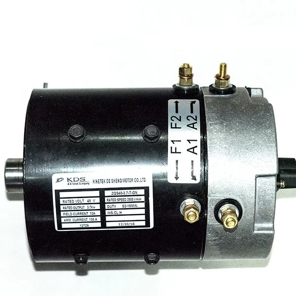 

48V 3.7kw Golf Cart Traction Motor ZQS48-3.7-T-GN