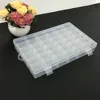 clear plastic adjustable compartment storage box with dividers