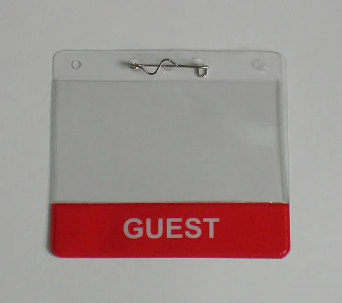 wholesale vinyl transparent plastic card holder