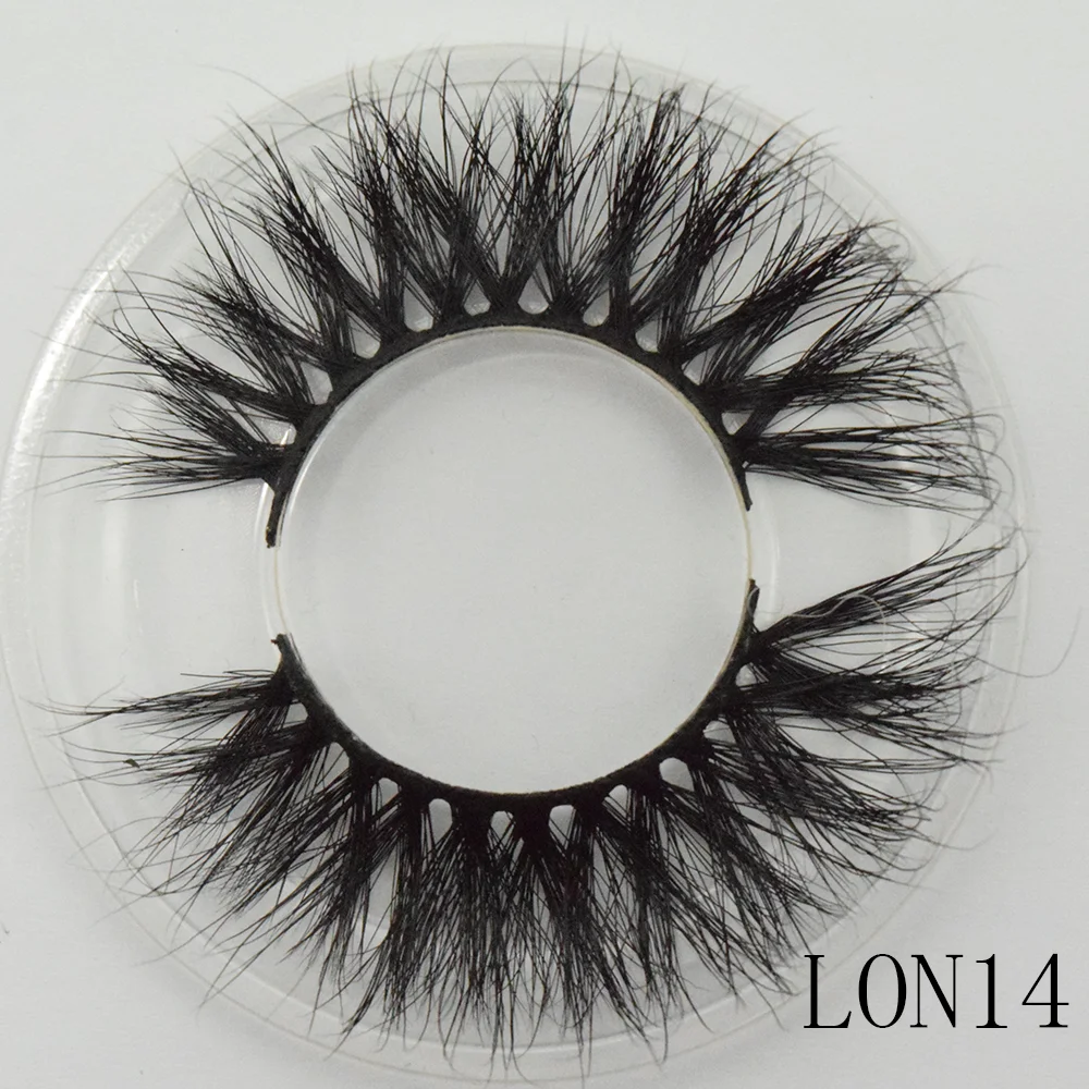 

Wholesale private label 100% 3D Mink Lashes Individual 25mm Eyelashes dramatic eyelashes Package Box Private Label