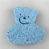 Cartoon animal cleaning shower sponge soft puff high absorbent bath sponges for kids