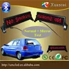 Bluetooth+USB+Remote control wireless 10"x3"x0.8" Mini 12V lamp car rearview mirror text message with led light