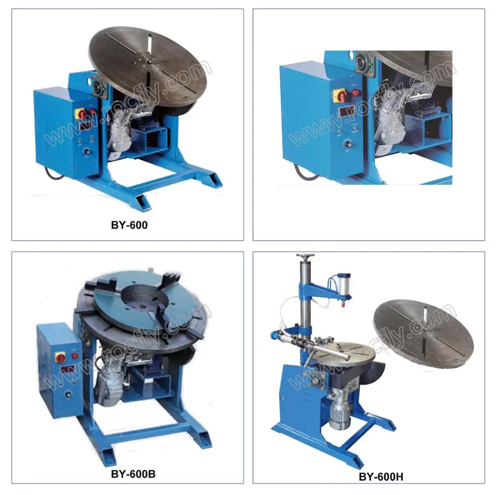 BY-600 Automatic Work Turning Table Machine Welding Positioner Rotator