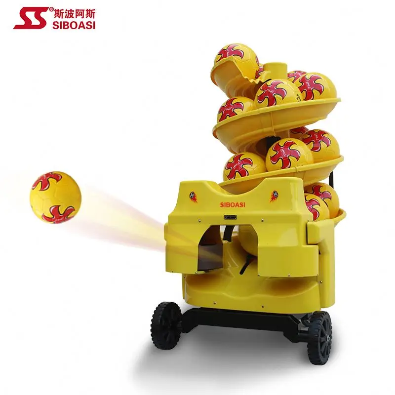 

Fashion training equipement Random function football machine S6526 soccer ball shooting machine, Yellow;black;blue;can ba choosable