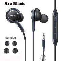 

AKG Earphones S10 3.5mm In-ear with Microphone Wire Headset for hauwei xiaomi Samsung Galaxy headphone smartphone S8