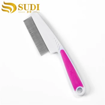 Human Head Or Pet Remove Flea Nit Metal Stainless Steel Anti Lice Comb