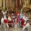Fiberglass christmas decoration outdoor indoor usage models selection of snowman,tree,deer,santa Claus