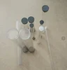 Custom transparent color Acrylic tube, PC tube, PVC tube with lid