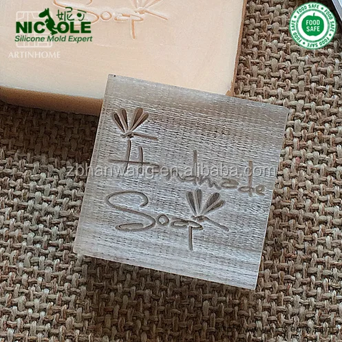 

Custom 4X4 cm 0078 Chapter Mini DIY DragonFly Patterns Soap Stamps Natural Handmade Acrylic Soap Seal Stamp, Transparent