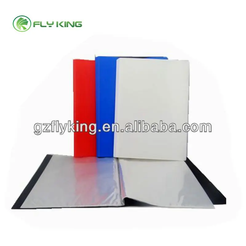 
clear plastic A4 sheet protector folder 
