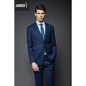 Trendy Custom Tailor Made To Measure Business Woolen Gentlemen Suit For